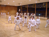 Kinderkarate Training